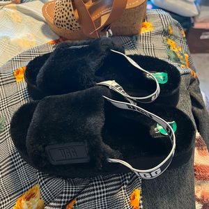 UGG platform sandals size 8